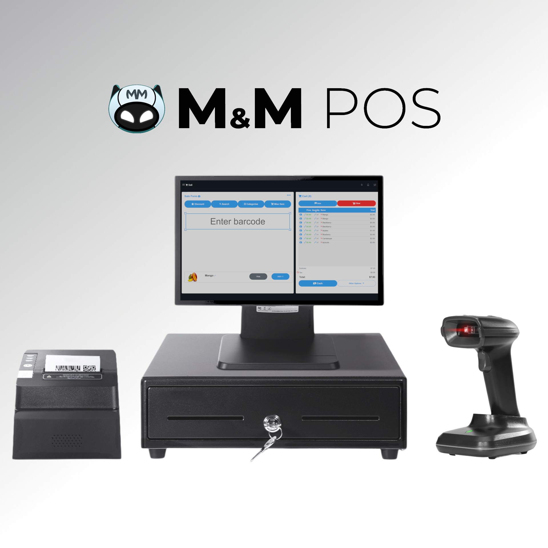 M&M POS Terminal Complete Bundle